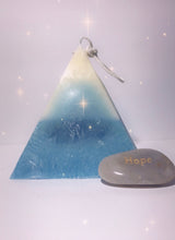Load image into Gallery viewer, Jade Scented Crystal Pyramid Candles
